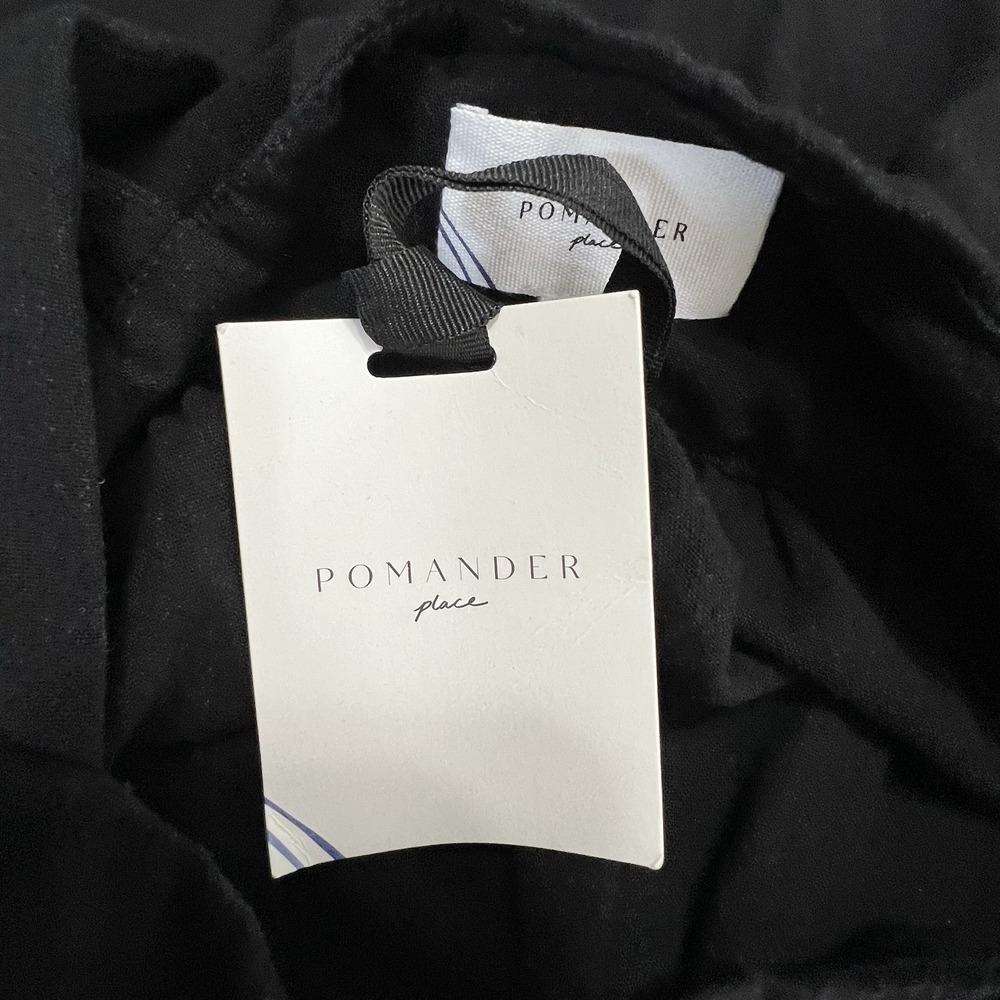 New! Pomander Place Tuckernuck Hazel Flutter Sleeve Dress XXL Plus Black - Picture 9 of 11